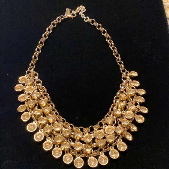 The Limited Jewelry - 💚 The Limited Gold Tone Bib Necklace